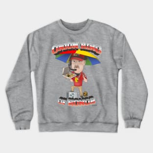 Onion Ring of Honor - I'm Fat Podcast Crewneck Sweatshirt